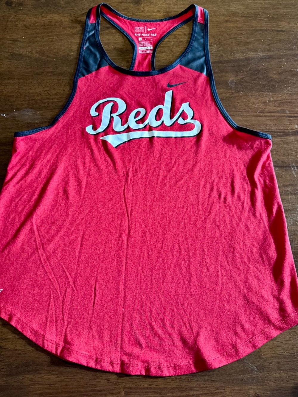 Nike Cincinnati Reds Dri-FIT Racerback Tank Top M - Picture 2 of 2